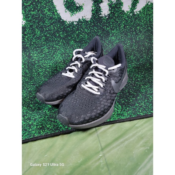 Nike Mens Air Zoom Pegasus 35 Running Shoes Triple Black 942851-002 Size 7.5 NEW Nike Air Zoom Pegasus 35  main image 3